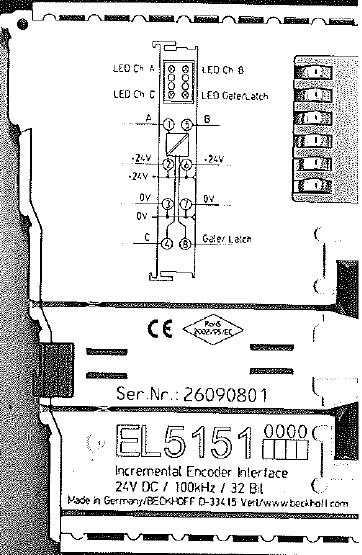 Beckhoff EL5151 Wiring