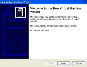 Add a New VirtualPC