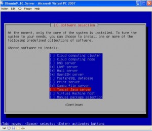 Select Software Package