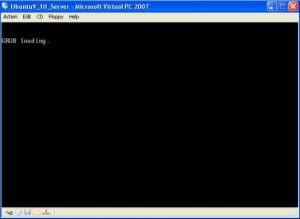 Access GRUB menu