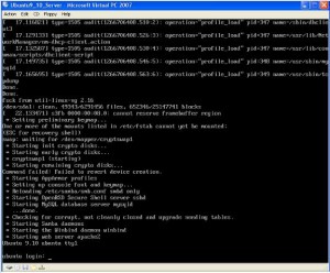 Successful Boot