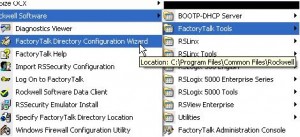 Run FactoryTalk Configuration Wizard