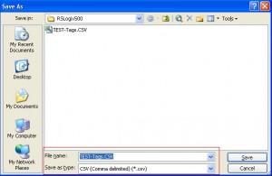 Save Excel file as csv