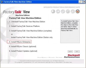 Re-install RSLink Enterprise