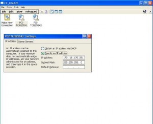 Set CX1010 IP Address