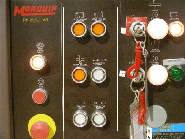 Marquip DECC Buttons' Official Names