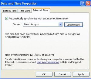 Select Internet Time