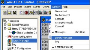 Add Library through Library Manager