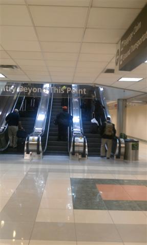 Atlanta Airport (4) Atlanta Airport Subway Baggage Claim Terminal Up Elevators