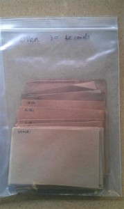 Oven 30 Seconds in Sealed Bag