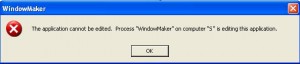 WonderWare Editing Problem