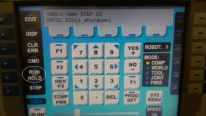 Run_Step Button to Pause Code