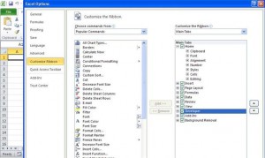 Enable Excel Developer Tab in Ribbon
