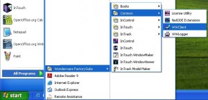 Start WonderWare Client
