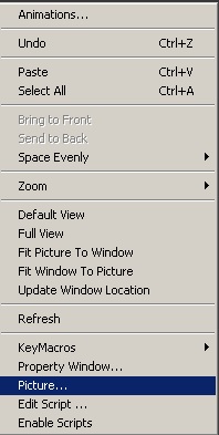 000 - Right Click on Picture and Select Picture