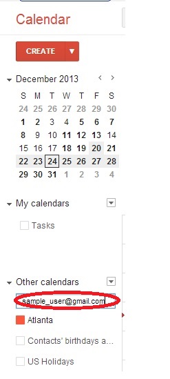 001 - Enter Calendar Owner email