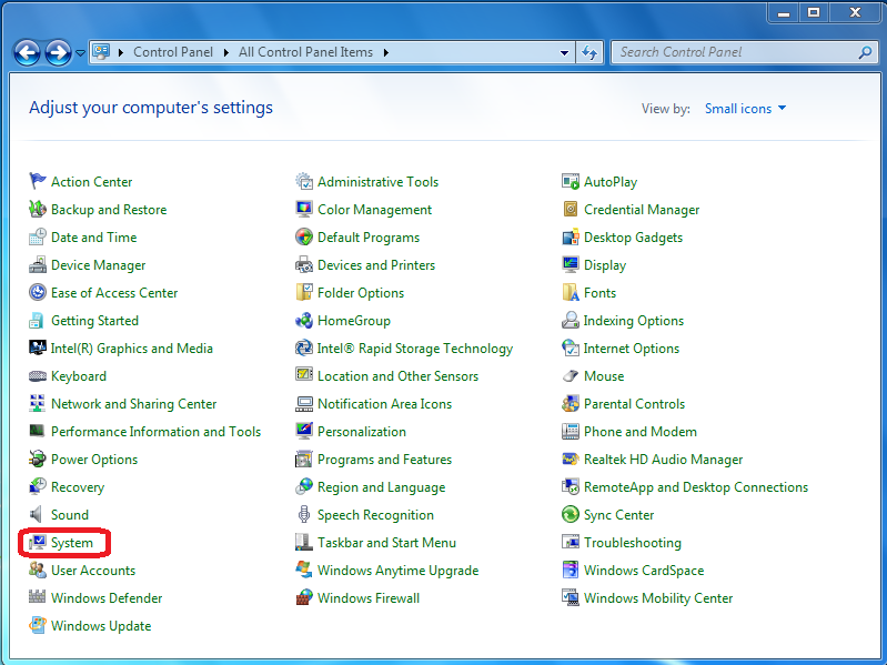 001 - RemoteApp in Control Panels