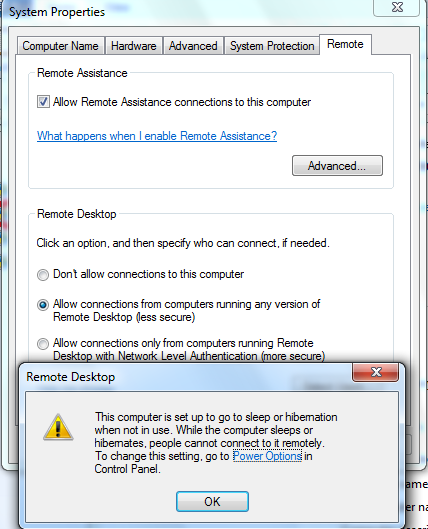 002 - Enable Remote Desktop