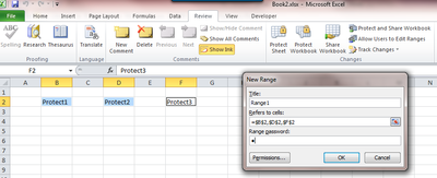 003 - Enter Range Name and Password
