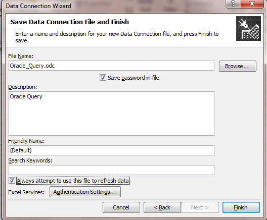 07 - Save Connection File