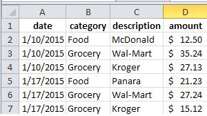 001 - Excel Data